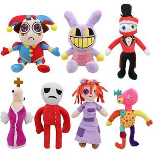 🆕 New Digital Circus Plush Amazing Pomni Jax Birthday Christmas Adults Toy Gift